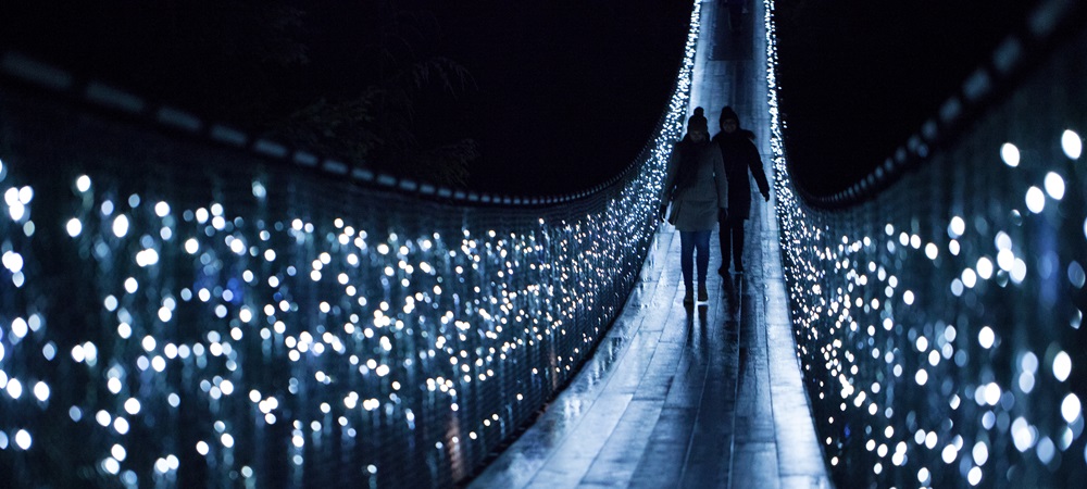 Luces Mágicas de Vancouver con Capilano