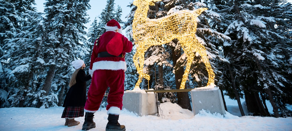 Encuentro con Santa Claus en Grouse Mountain